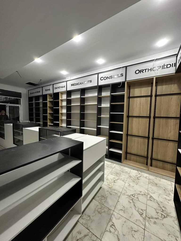 Pharmacy Retail Shelving