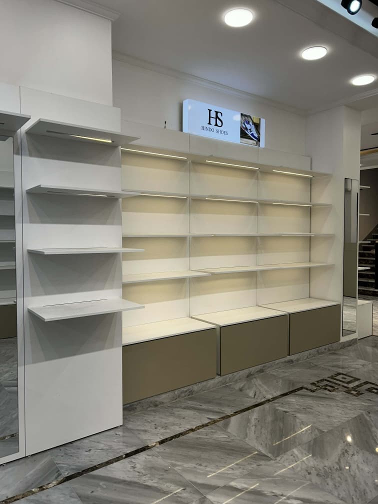 Premium Shoe Store Display