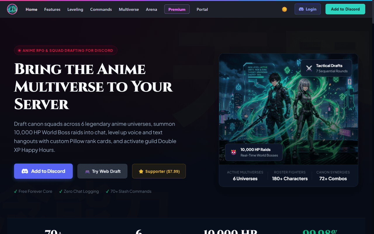 Tenkai (天界) website preview
